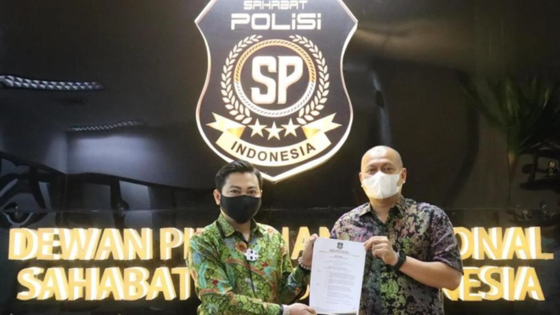 Mandat untuk Ketua Sahabat Polisi Indonesia DKI Jakarta